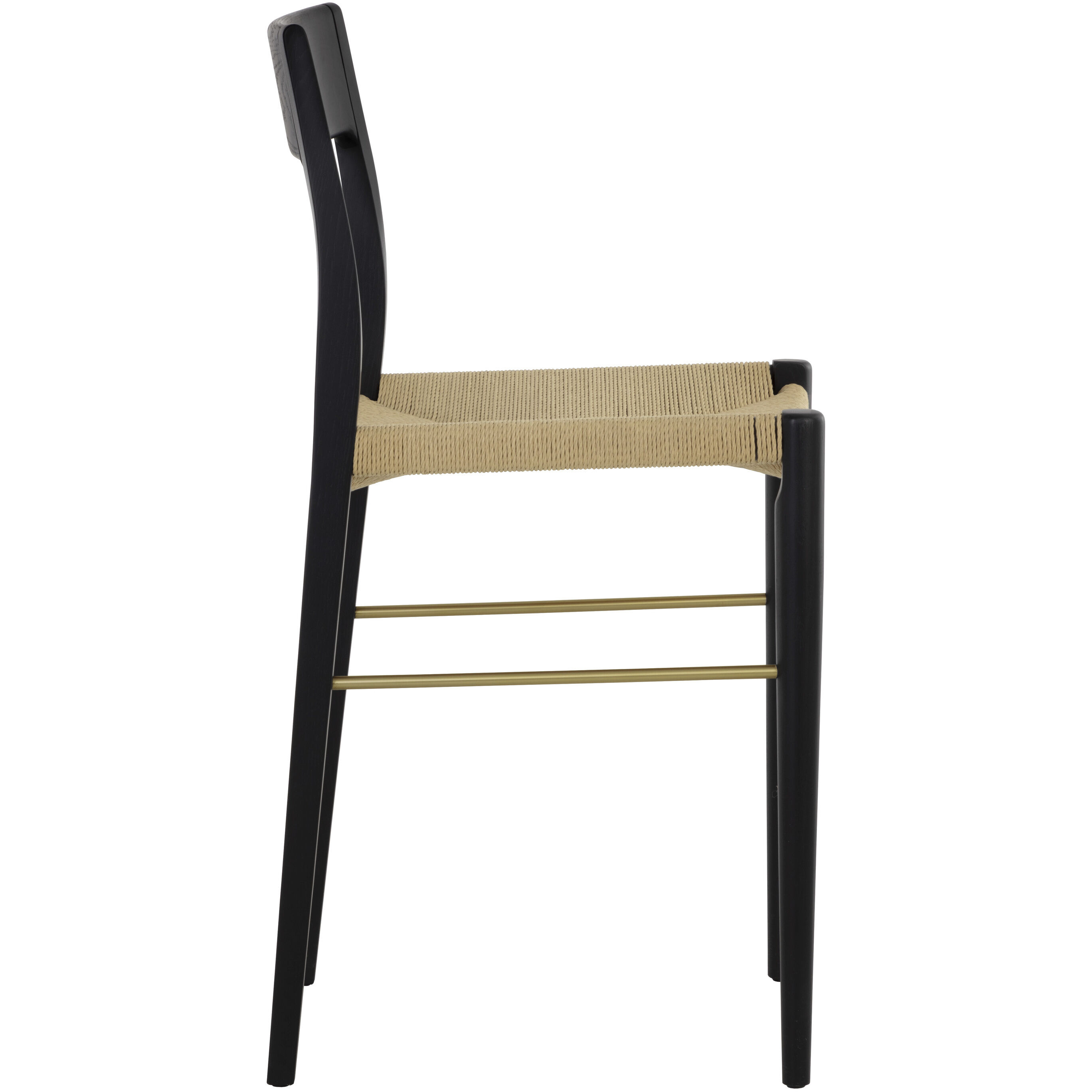 Bondi 39 inch Black Counter Stool
